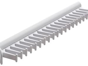14-1/8 Inch Long 3/4 Extension Tie Rack with 20 Hooks