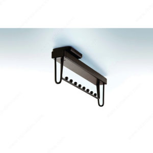 Kamo 18-1/8" Pull-Out Clothes Rack with 8 Hooks
