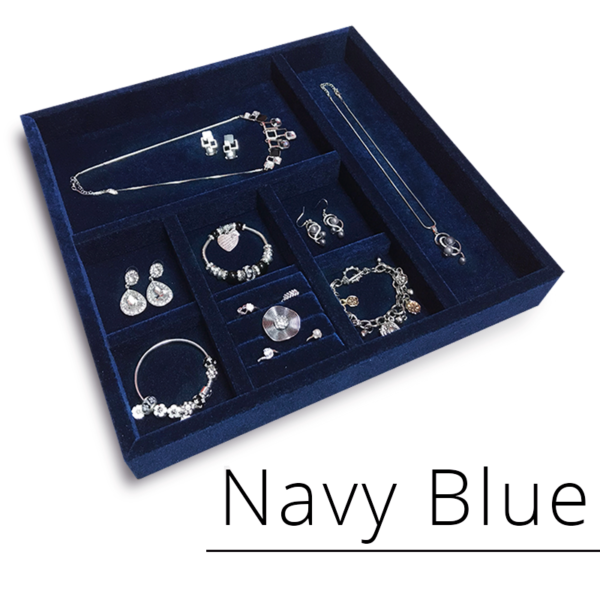naby blue jewelry storage tray