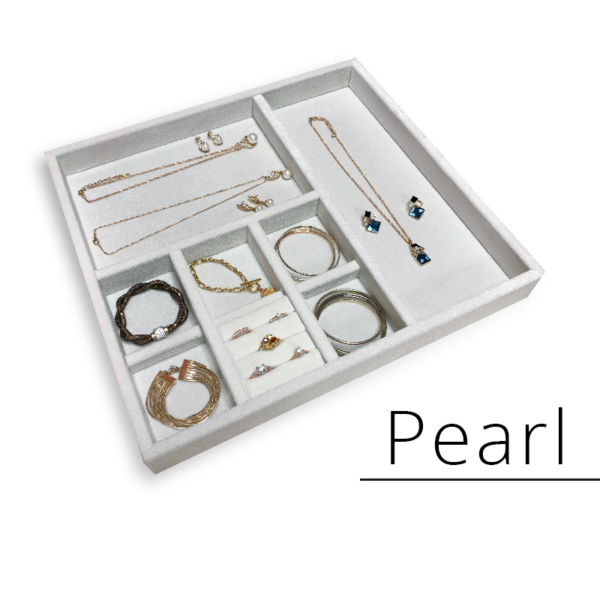 pearl jewelry storage tray